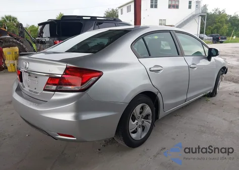 2015 Honda Civic Lx из США, поврежденный, VIN 19XFB2F55FE083525
